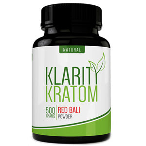 Klarity Kratom Tablets & Caplets Kratom 500ct Red Bali