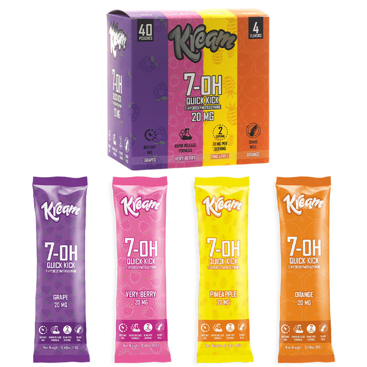 Kream Powders Quick Kick 7-OH Powder 10 of each Puches