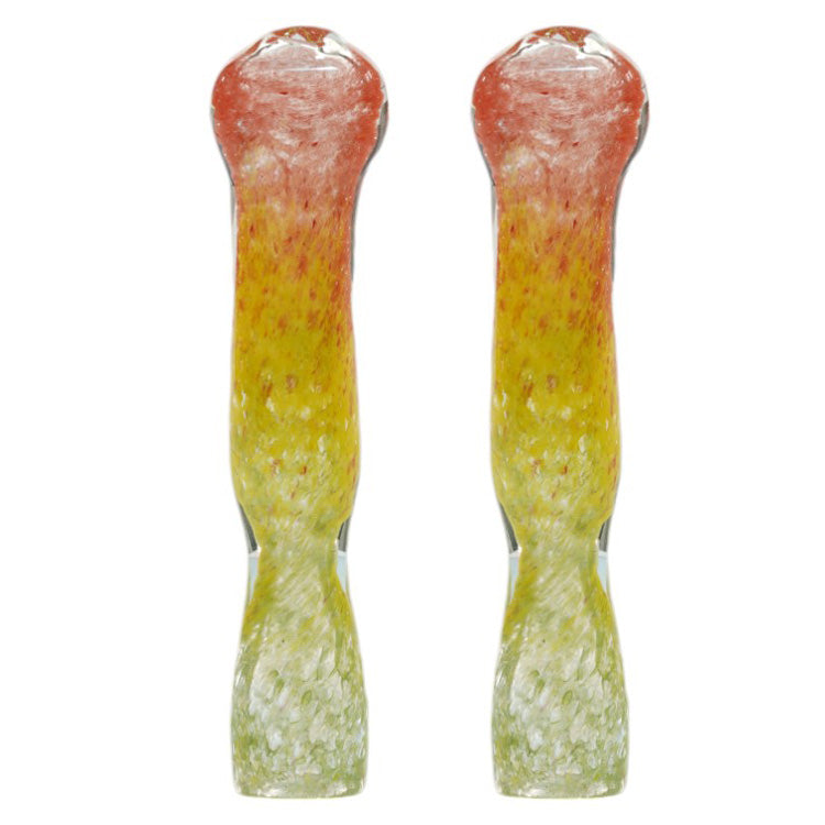Unbranded Chillium Rasta (2473) Glass 3.5"