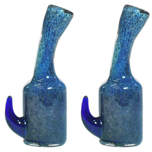 Unbranded Hand Pipe Bottle (2492) Glass 3.0"