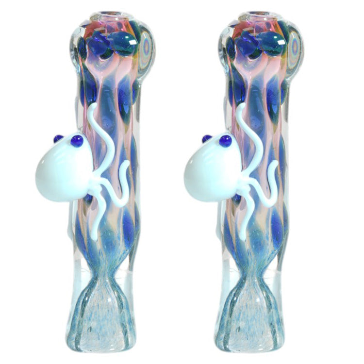 Unbranded Chillium Octopus (2493) Glass 3.5"