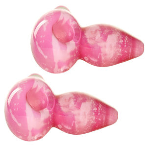 Unbranded Hand Pipe Pink US Milky Tube Fatty (2918) Glass 4.5"