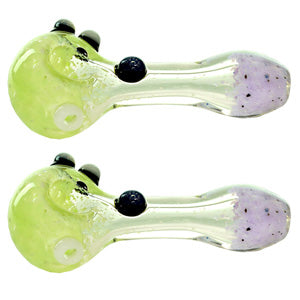 Unbranded Hand Pipe Slime Color Art (2920) Glass 4.0"