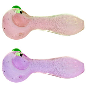 Unbranded Hand Pipe Slime Color (2924) Glass 3.5"