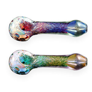 Unbranded Hand Pipe Spoon (4502) Glass 4.0"