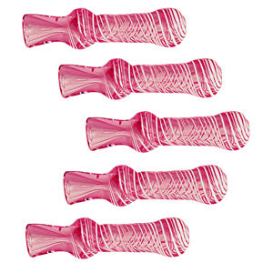 Unbranded Hand Pipe Pink (4508) Glass 3.5"