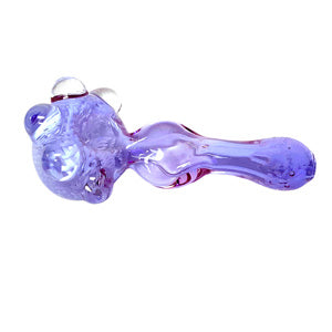 Unbranded Hand Pipe Purple (4547) Glass 5.0"
