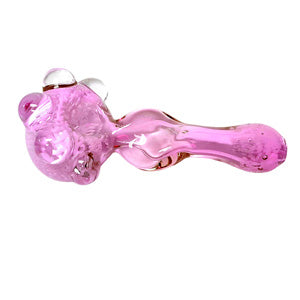 Unbranded Hand Pipe Pink (4548) Glass 5.0"