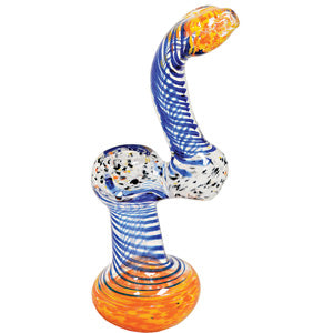 Unbranded Bubbler Swirl (4589) Glass 9.0"
