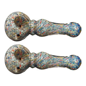 Unbranded Hand Pipe Fancy (4635) Glass 4.0"