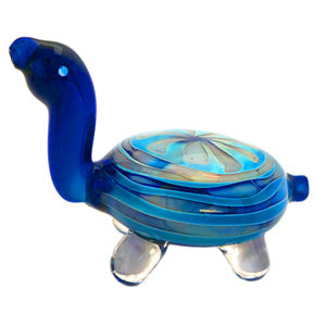Unbranded Hand Pipe Tortoise (4661) Glass 4.0"