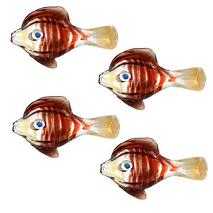Unbranded Chillium Fish (4666) Glass 3.0"