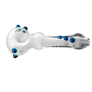 Unbranded Hand Pipe Glow in Dark (4673) Glass 5.0"