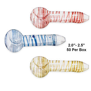 Unbranded Hand Pipe Mini (4702) Glass 2.5"