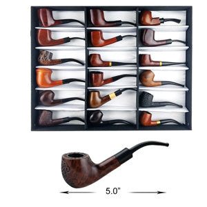 Unbranded Hand Pipe Sherlocks (4716) Wood 5.0"