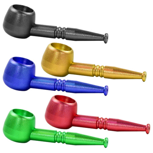 Unbranded Hand Pipe Rounded head (4741) Metal 4.0"