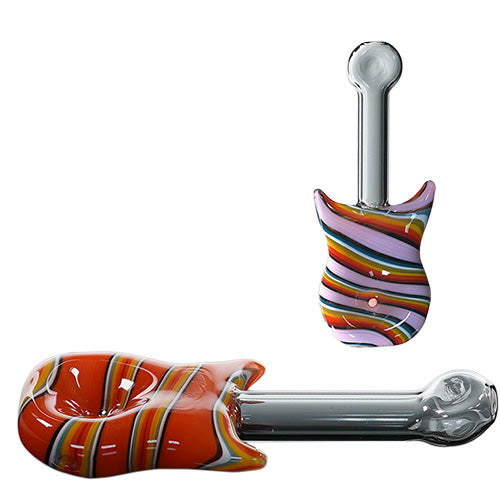 Unbranded Hand Pipe Guitar (4777) Glass 4.0"