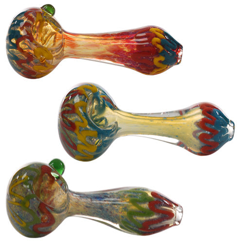 Unbranded Hand Pipe Fancy (4791) Glass 4.0"