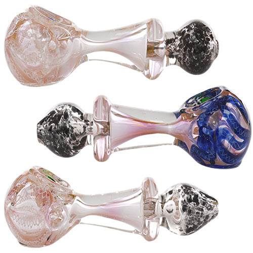 Unbranded Hand Pipe Pinkish (4792) Glass 5.0"