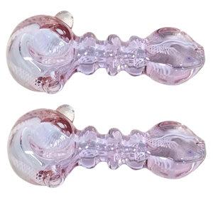 Unbranded Hand Pipe Pink (4812) Glass 4.0"