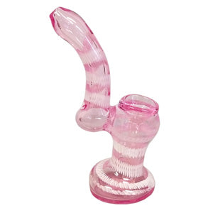 Unbranded Hand Pipe Pink (4824) Glass 5.5"