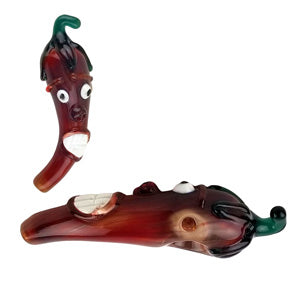 Unbranded Hand Pipe Chilly (4826) Glass 4.0"