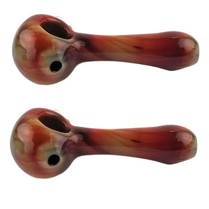 Unbranded Hand Pipe Fancy Art (4843) Glass 4.0"