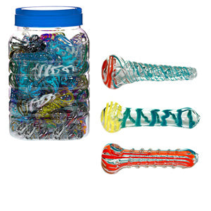 Unbranded Hand Pipe Mix (4944) Glass 4.0"