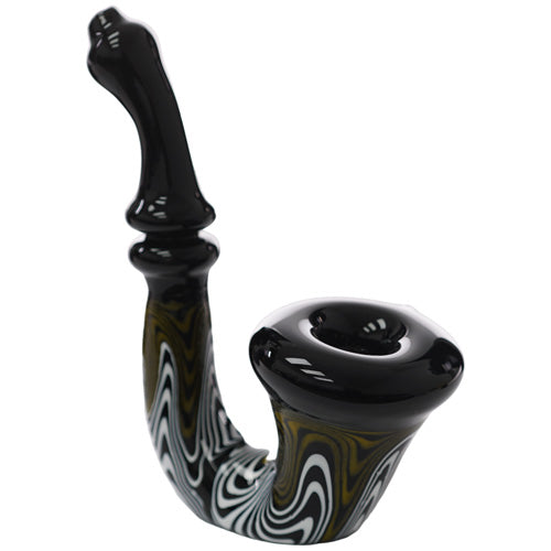 Unbranded Hand Pipe Sherlock (7459) Glass 6.0"