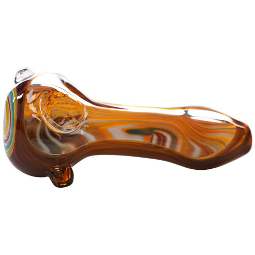 Unbranded Hand Pipe See Through View (7487) Glass 5.0"