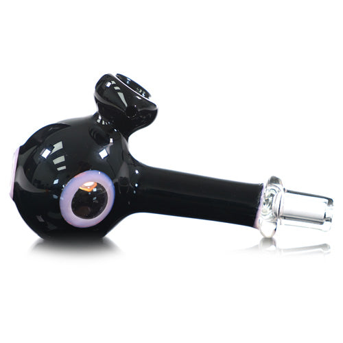 Unbranded Hand Pipe Purple See Through (8096) Glass 6.0"