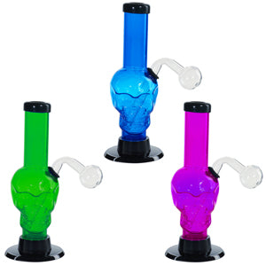 Unbranded Plastic Skull (#3) 3 per pack (5503)  6.5"