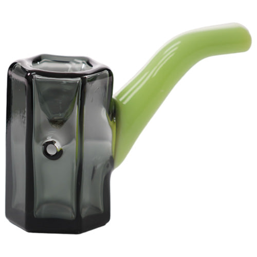 Unbranded Hand Pipe Sherlock GHP1675 (1557) Glass 4.0" Grey