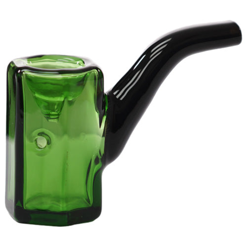 Unbranded Hand Pipe Sherlock GHP1675 (1557) Glass 4.0" Green