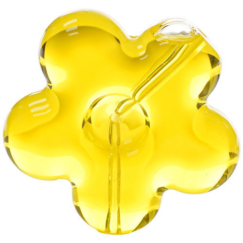 Unbranded Hand Pipe Glycerin GHP1748 (4572) Glass 3.0" Yellow