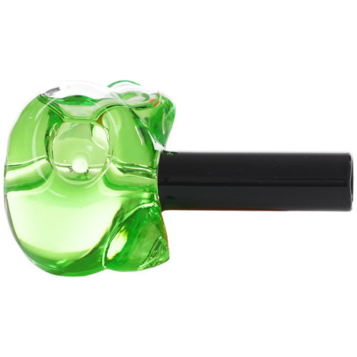 Unbranded Hand Pipe Glycerin GHP1747 (4573) Glass 3.0" Green