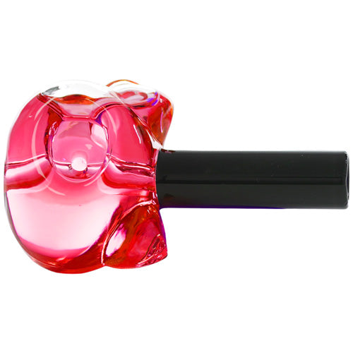 Unbranded Hand Pipe Glycerin GHP1747 (4573) Glass 3.0" Red