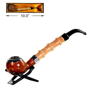 Unbranded Hand Pipe Sherlocks-GS30268 (4719) Wood 5.0" N1