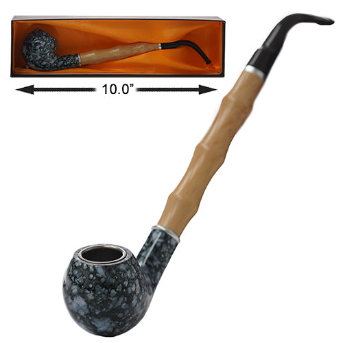 Unbranded Hand Pipe Sherlocks-GS30268 (4719) Wood 5.0" N8