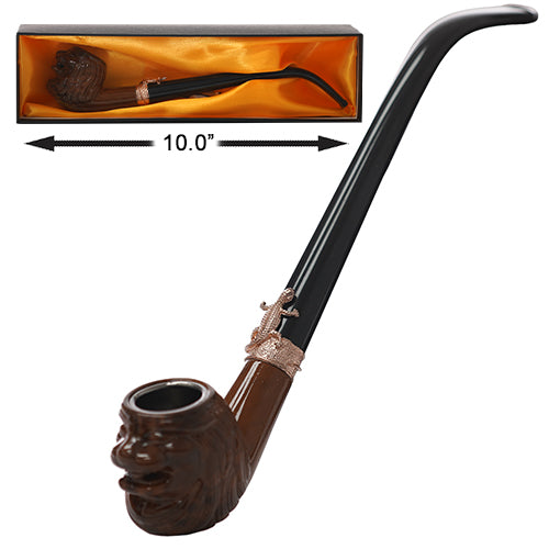 Unbranded Hand Pipe Sherlocks-GS30268 (4719) Wood 5.0" N9