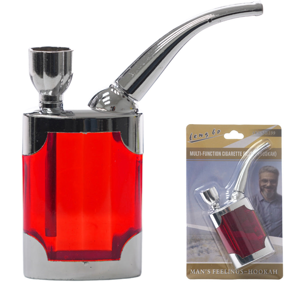 Unbranded Bubbler Mini Shisha (5378) Metal 5.0"
