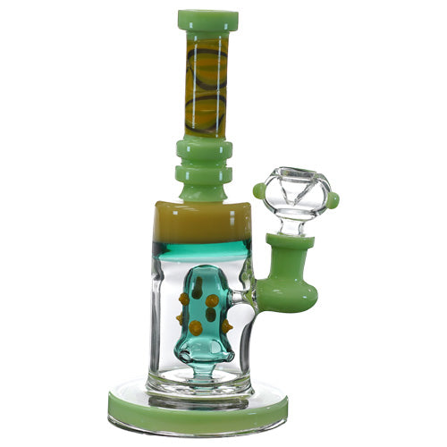 Unbranded Glass Bell (5525) 8.0" Green