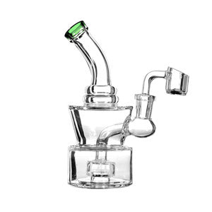 Unbranded Glass Box Shower (6183) 6.0" Milky Green