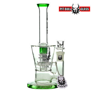 Pit Bull Glass Glass Shower (6503) 10.0" Green