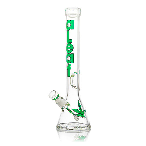 aLeaf Glass 9mm Beaker Spec Head (6588) 18.0" Teal
