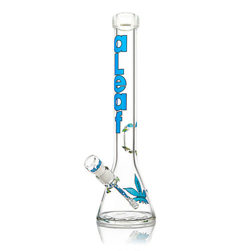 aLeaf Glass 9mm Beaker Spec Head (6588) 18.0" Blue