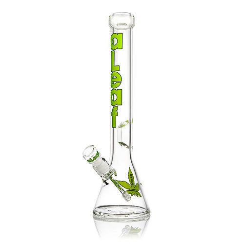 aLeaf Glass 9mm Beaker Spec Head (6588) 18.0" Green