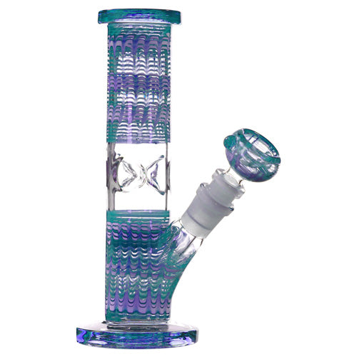 Unbranded Glass STR (6666) 8.0" Blue