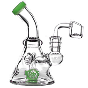 Unbranded Glass Tree (6680) 6.0" Green