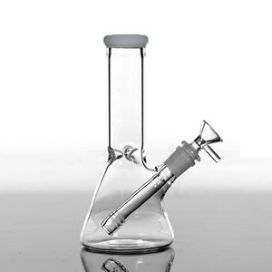 Unbranded Glass Beacker (6691) 8.0" White